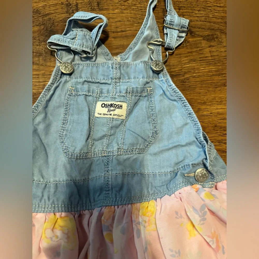 Oshkosh B’Gosh 4T girls overall dress